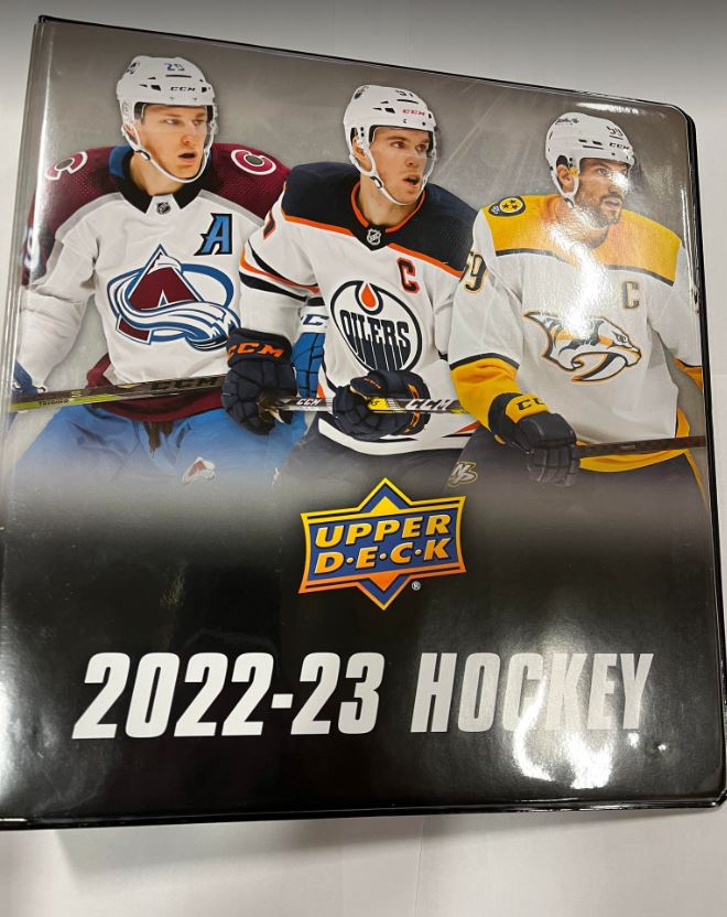 Album De Hockey De La S Rie De Upper Deck Cartes De Collection